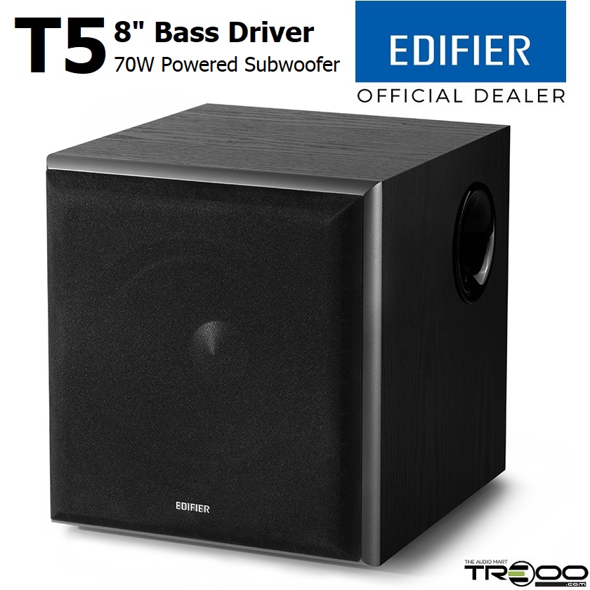 Edifier T5 High-Power 70W 8" Powered Subwoofer