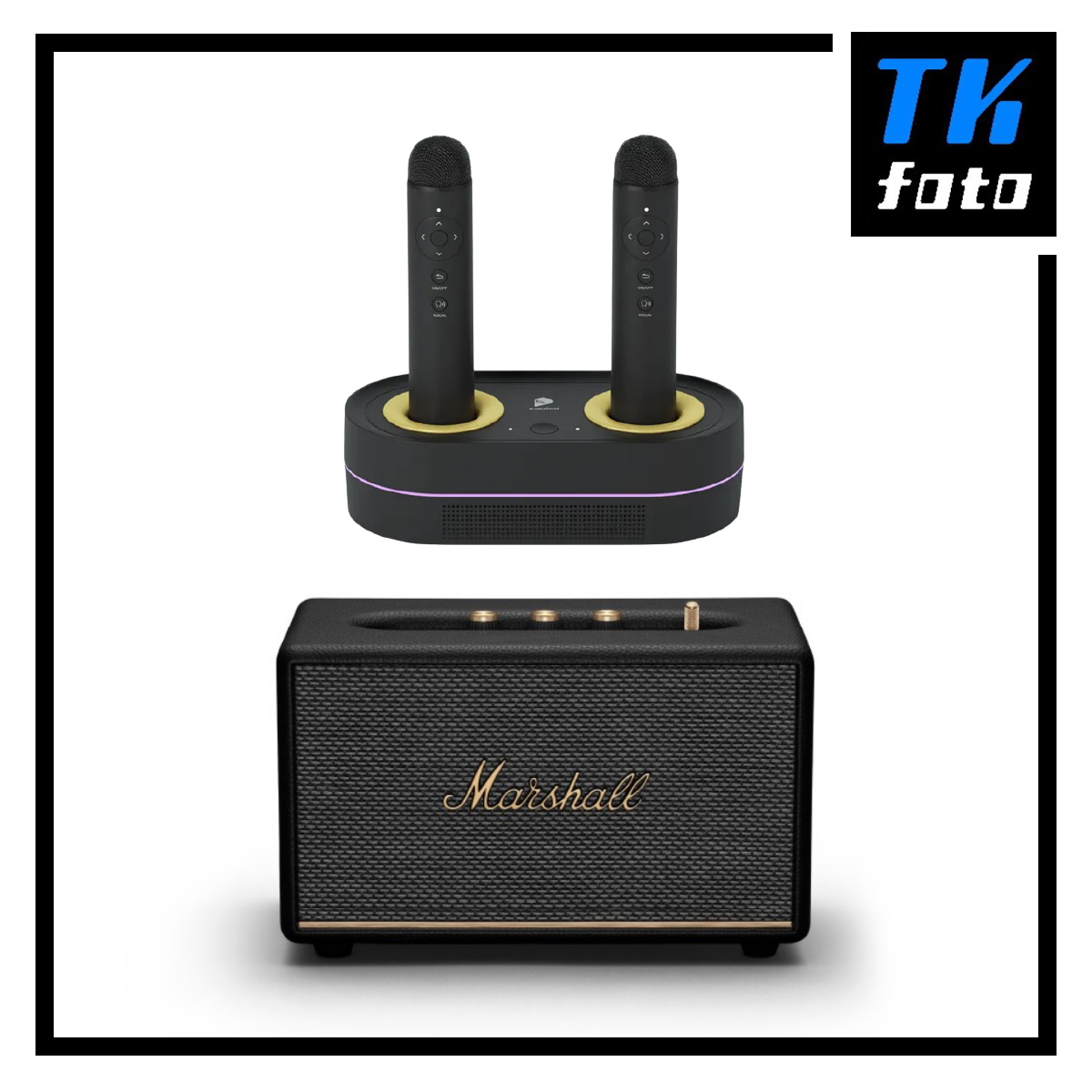 Popsical Remix II Home Karaoke System + Marshall Acton III Bundle (Free: 3 months subscription)