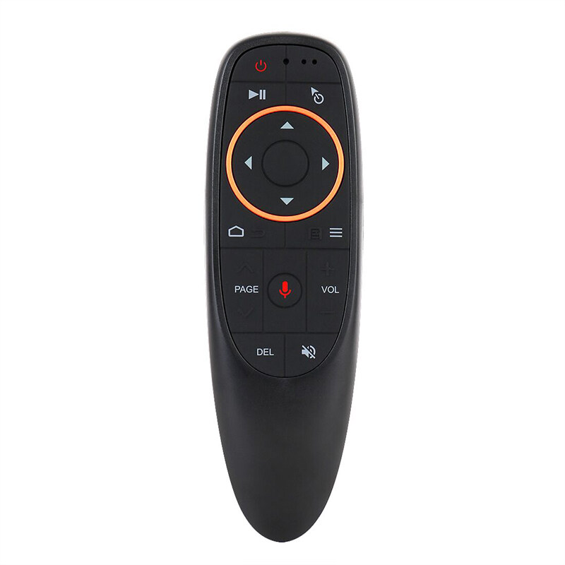 2.4G Wireless Fly Air Mouse Gyroscope IR Learning Smart Voice Gyro Keyboard Motion-Sensing Remote Control For Android T V Box PC