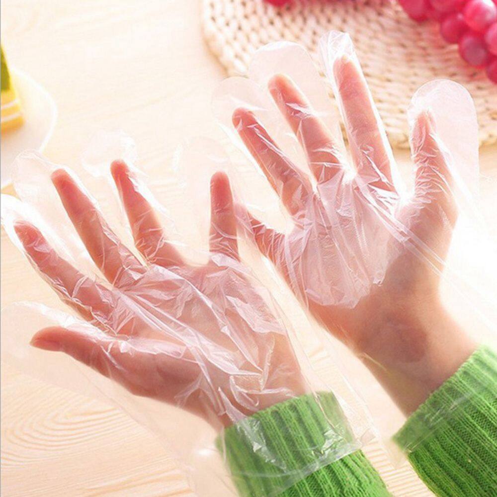 LYNDONN Eco-friendly 100PCS/Set BBQ Multifuctional Clean Vegetable Kitchen Supplies Restaurant Accessories Food Gloves Disposable Gloves