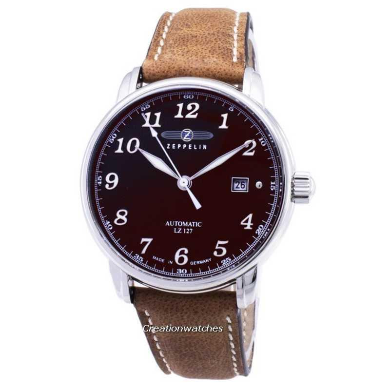[CreationWatches] Zeppelin Series LZ127 Graf Automatic Germany Made 8656-3 86563 Men's Watch