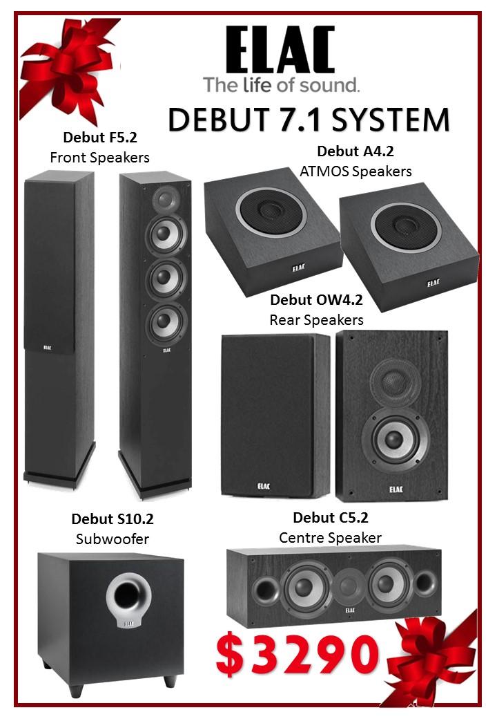 Elac Debut 7.1 System