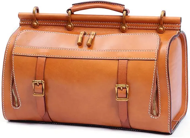 Handmade Duffel Bag Hand Travel Retro Messenger Fitness Large Capacity